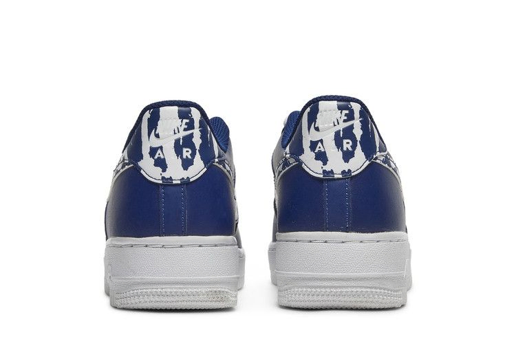 Кроссовки Nike Air Force 1 LV8 1 GS 'Splatter Swoosh - Blue Void'