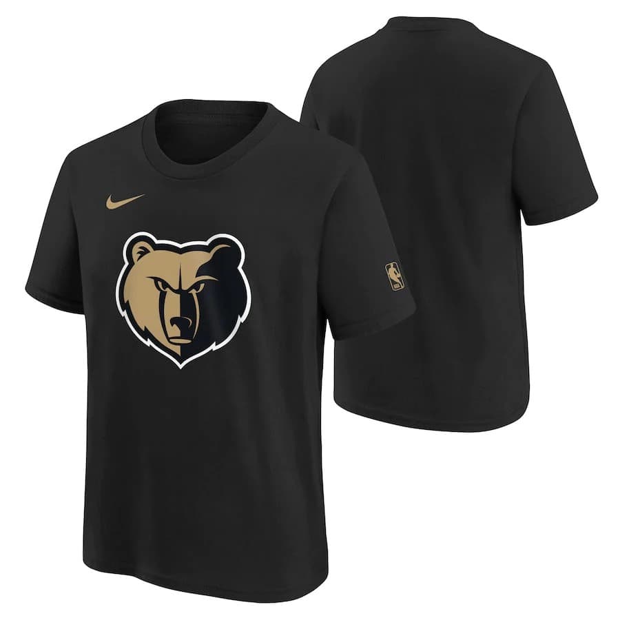 Баскетбольная футболка Nike Memphis Grizzlies 2024 City Edition Essential Logo Youth NBA T-Shirt
