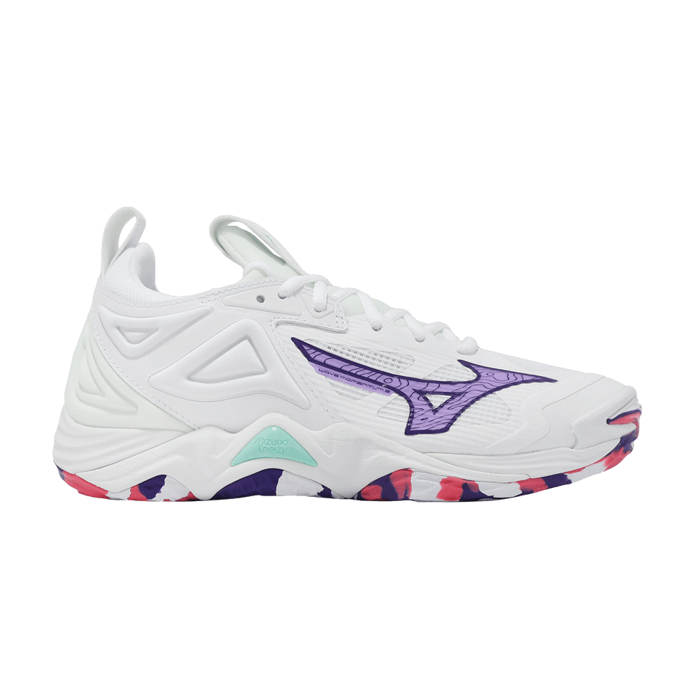 Кроссовки Mizuno Wmns Wave Momentum 3 'White Violet Indigo'