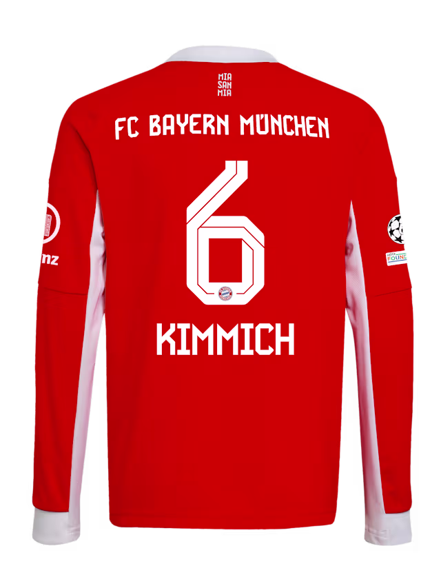 Футбольный лонгслив FC Bayern Munich Home Jersey 25-26 KIMMICH 6
