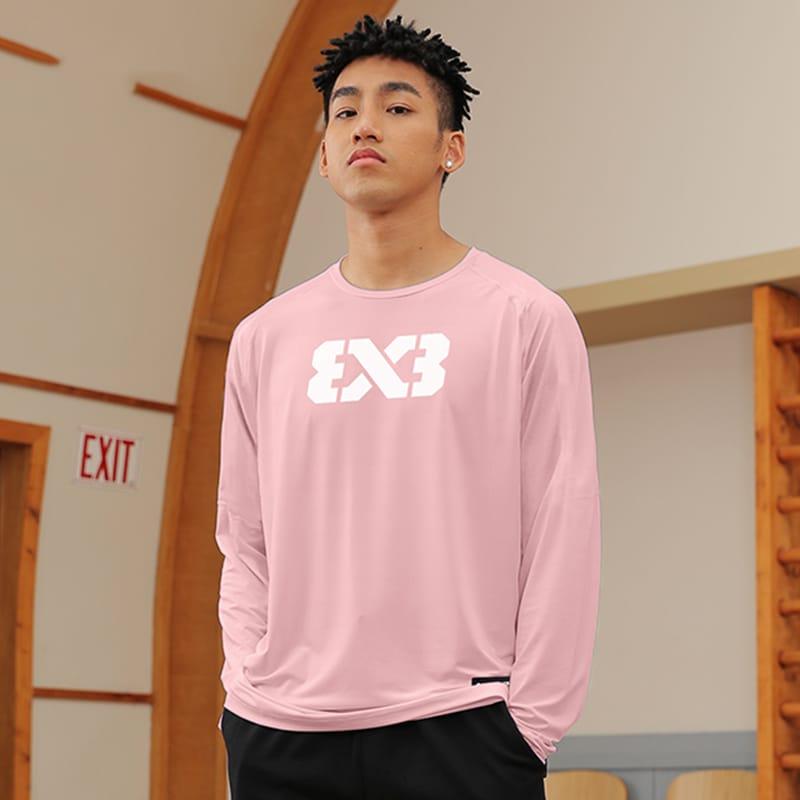 Футболка Ehot 3X3 League Pink Longsleeve