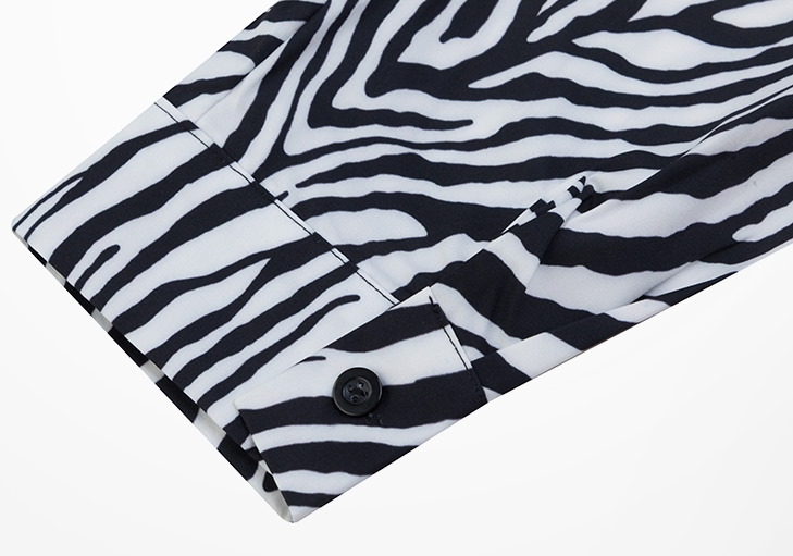 Рубашка 2020 Long Sleeve Oversize Shirt Zebra