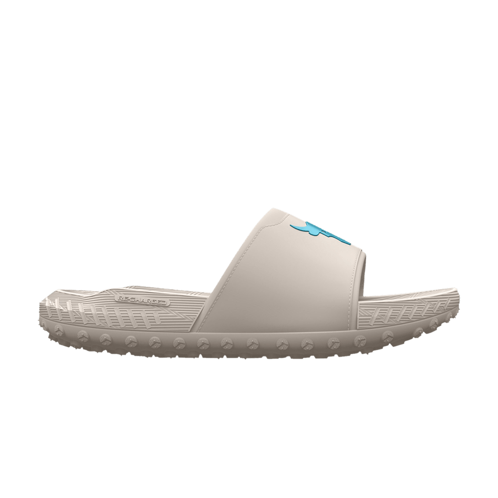Кроссовки Under Armour Project Rock 3 Slide 'Grey Matter Blue Surf'