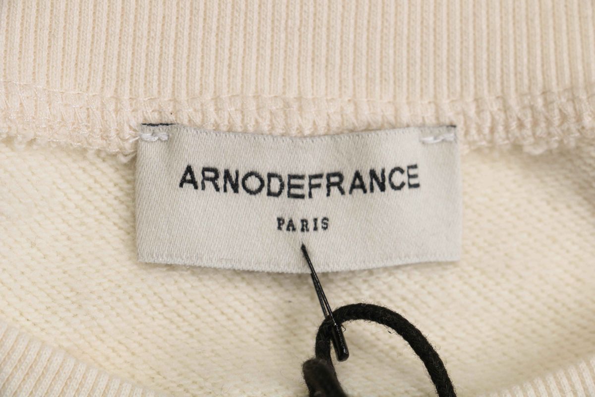 Свитшот 2019 Arnodefrance Raglan Crewneck Cream Leo