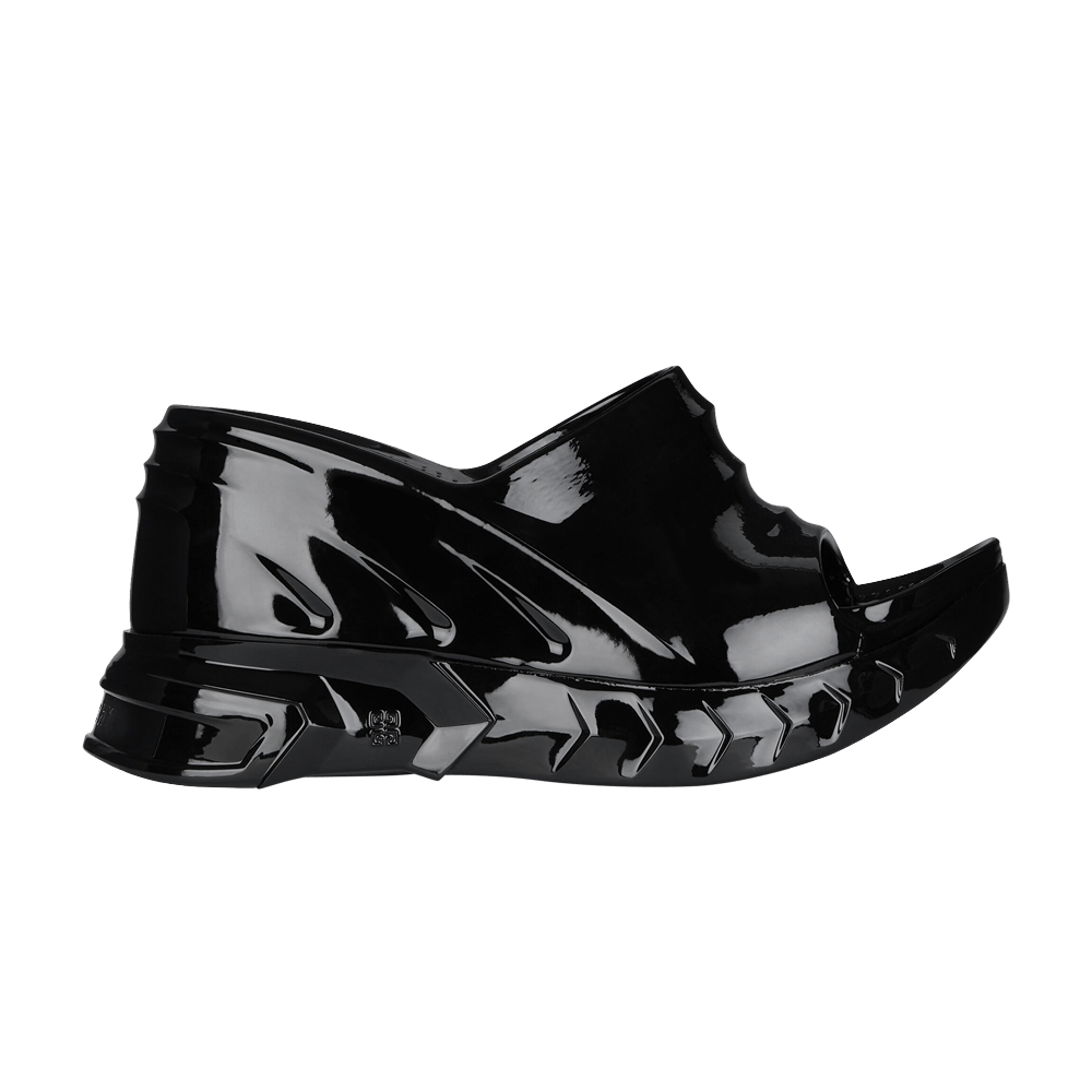 Givenchy Wmns Marshmallow Wedge Sandal 'Black'