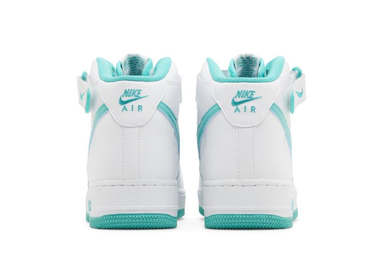 Кроссовки Nike Air Force 1 Mid '07 'White Clear Jade'