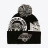 Mitchell-Ness-Black-Los-Angeles-Kings-Vintage-Those-Days-Cuffed-Knit-Pom-Hat-100x100