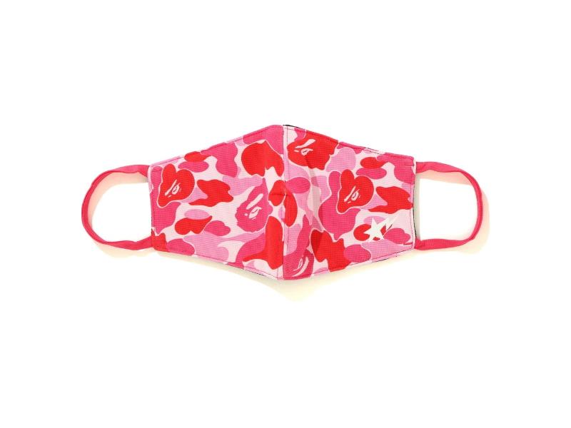 Маска BAPE ABC Camo Mask (Bapesta) Pink