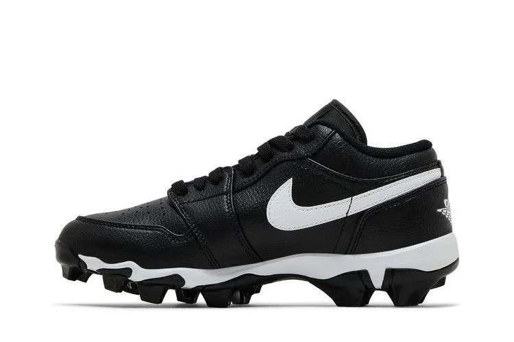 Кроссовки Air Jordan 1 Low Cleat GS 'Black White'