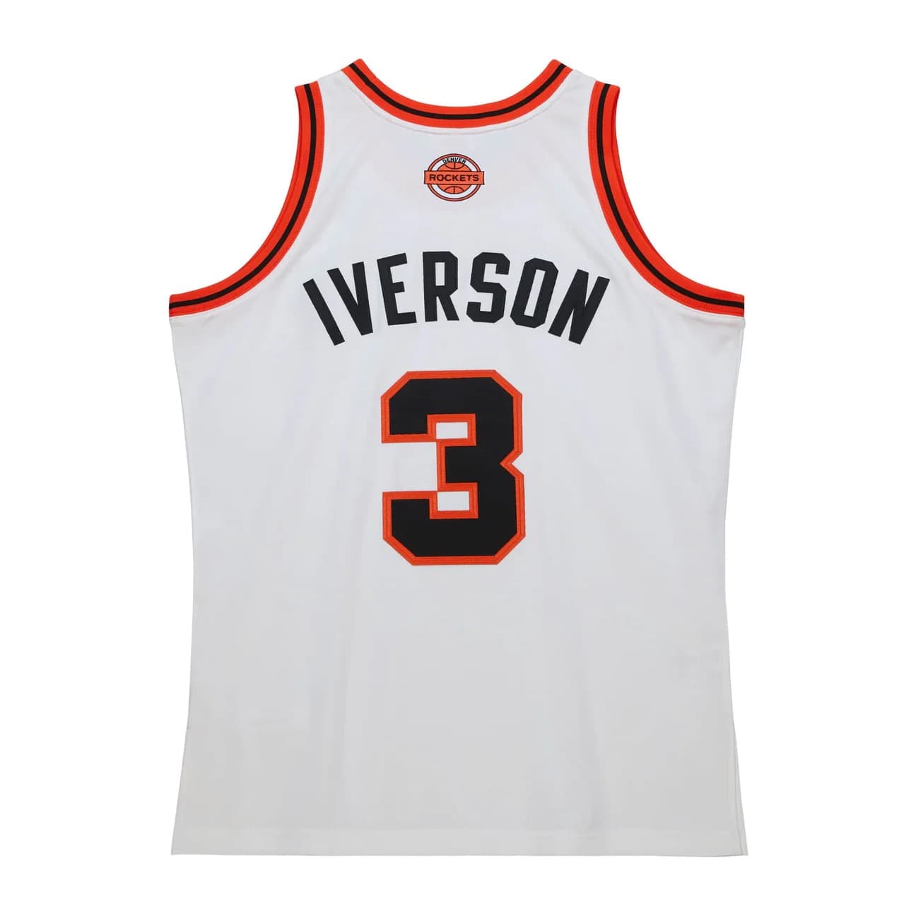Баскетбольная джерси 2006-2007 Denver Nuggets Allen Iverson #3 Authentic NBA Throwback White Jersey