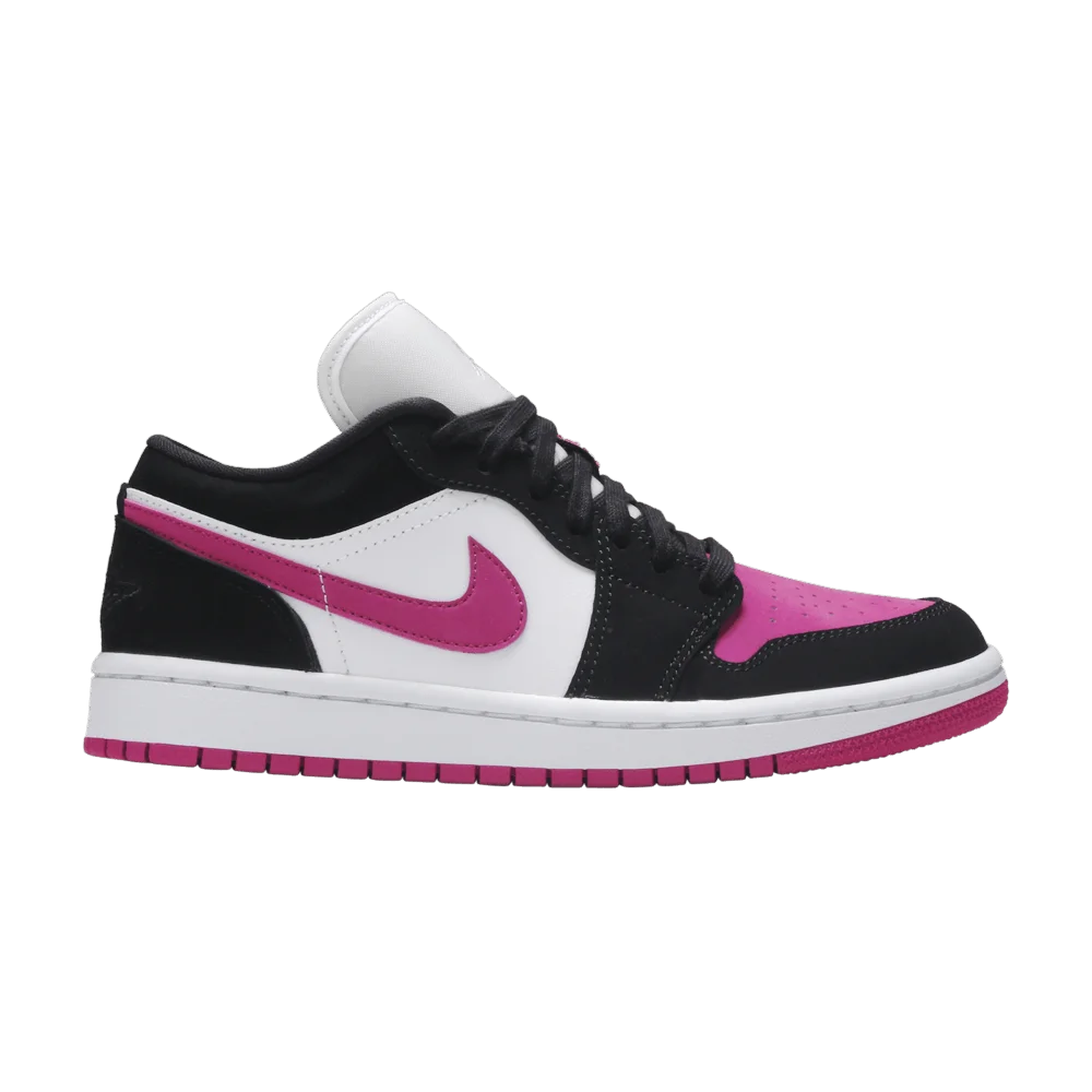 Krossovki-Wmns-Air-Jordan-1-Black-Cactus-Flower