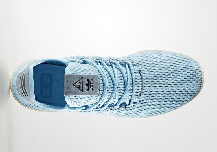 Кроссовки Pharrell x adidas Tennis Hu 'Ice Blue'