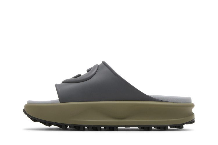 Сандалии Gucci Sandal 'Interlocking G - Dark Grey Khaki'