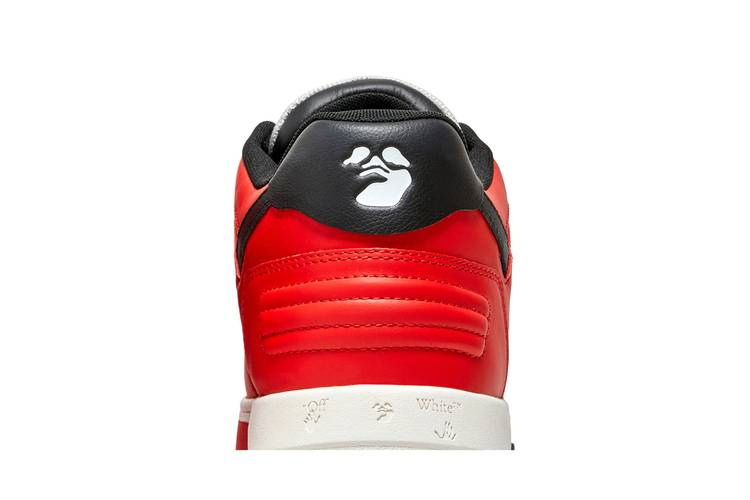 Кроссовки Off-White Out of Office Low 'Red White Black'