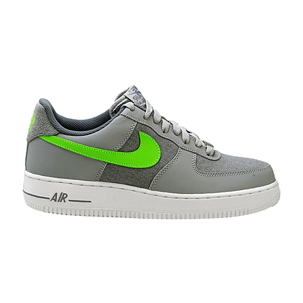 Krossovki-Nike-Air-Force-1-Low-Wolf-Grey-Green