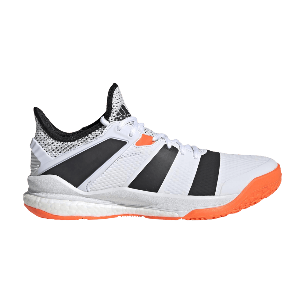 Кроссовки Adidas Stabil X 'White Solar Orange'