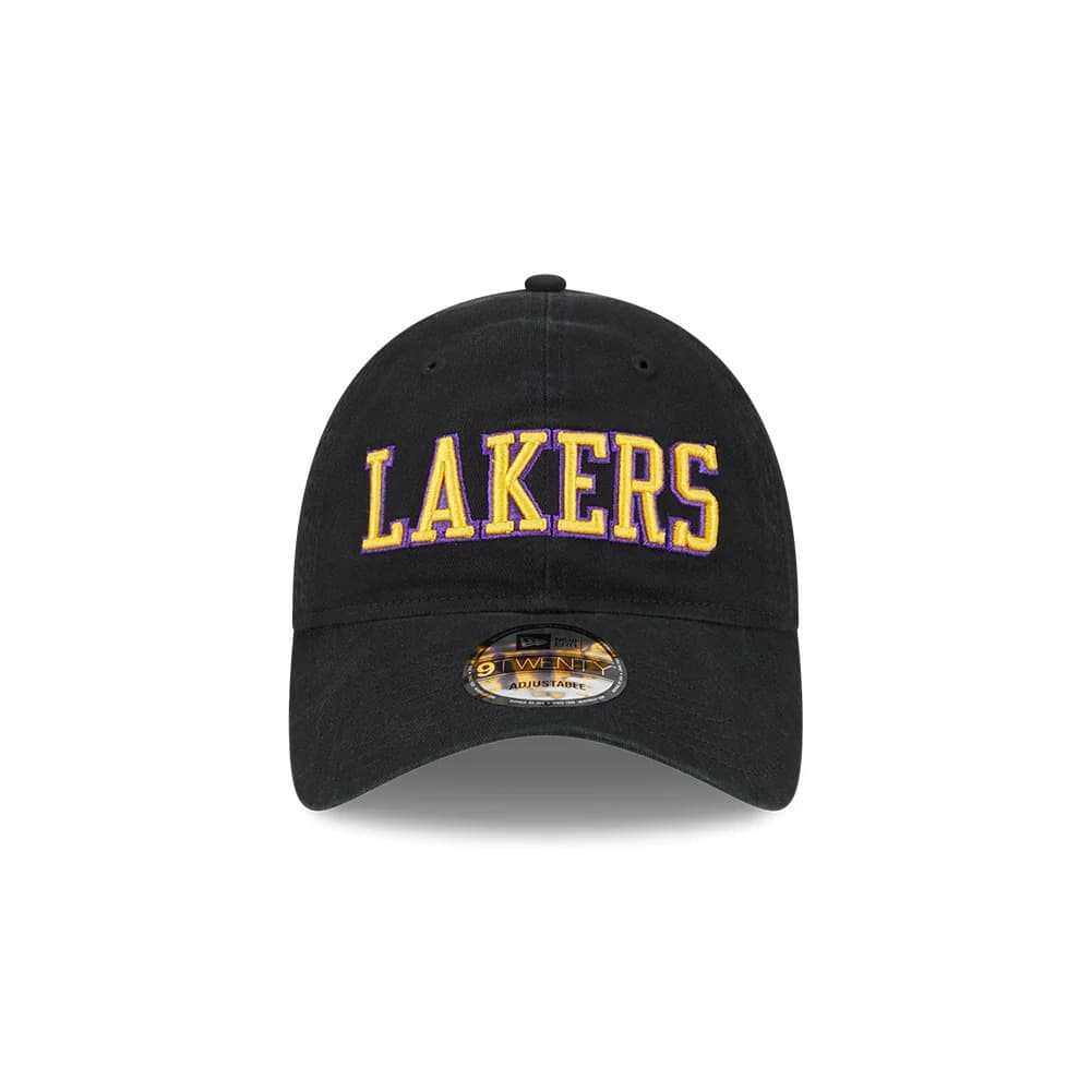 Бейсболка New Era Los Angeles Lakers 9TWENTY 2024 City Edition NBA Strapback Hat