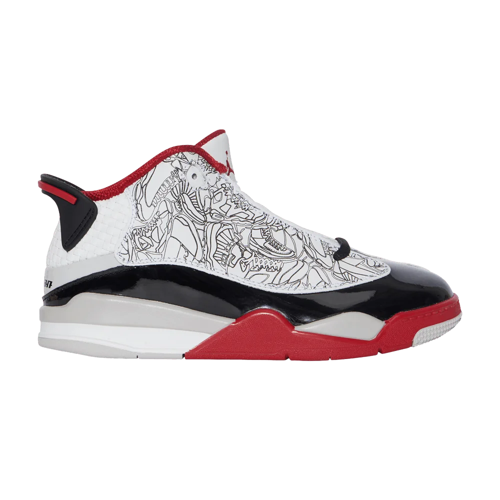 Krossovki-Air-Jordan-Dub-Zero-PS-Varsity-Red-2020