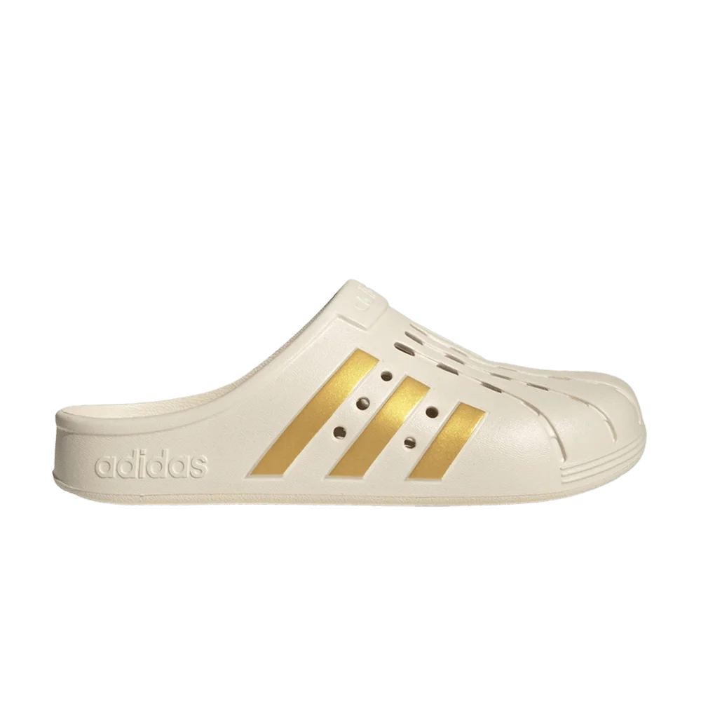 Сабо Adidas Adilette Clog 'Wonder White Gold Metallic'