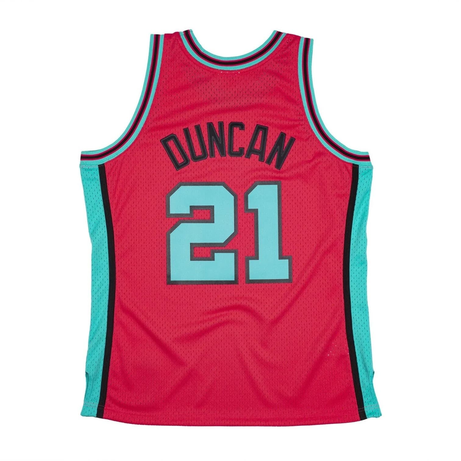 1998-99-San-Antonio-Spurs-Tim-Duncan-21-Hardwood-Classics-Throwback-NBA-Seasonal-City-Swingman-Pink-Jersey-7