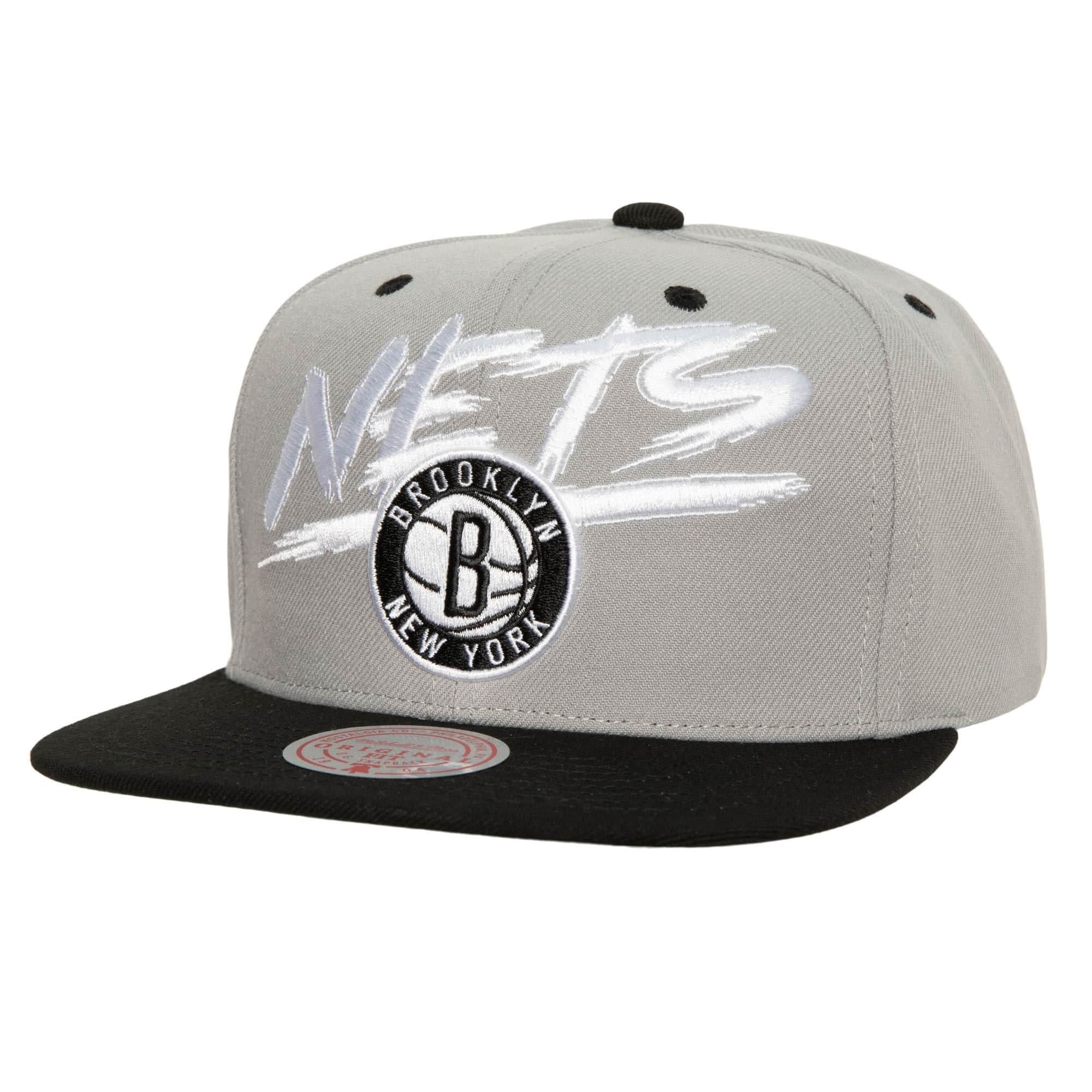 Бейсболка Mitchell & Ness Transcript Snapback Brooklyn Nets Hat