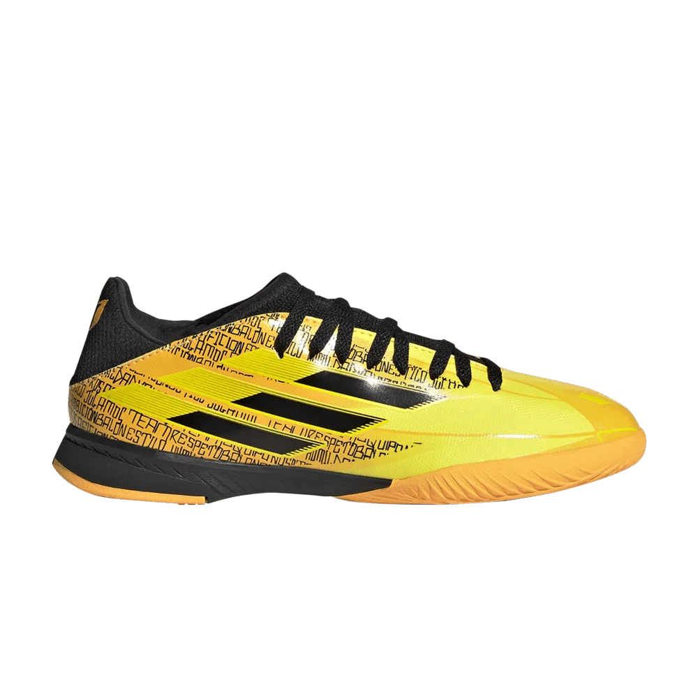 Кроссовки Adidas X Speedflow Messi.3 IN J 'Solar Gold Bright Yellow'