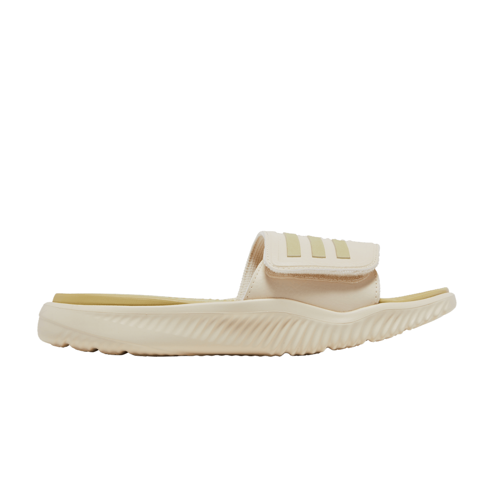 Adidas Alphabounce Slide 'Wonder White Sandy Beige Metallic'