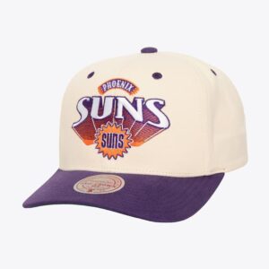 Mitchell-Ness-Cream-Phoenix-Suns-Hardwood-Classics-Horizon-Pro-Crown-Snapback-Hat-300x300
