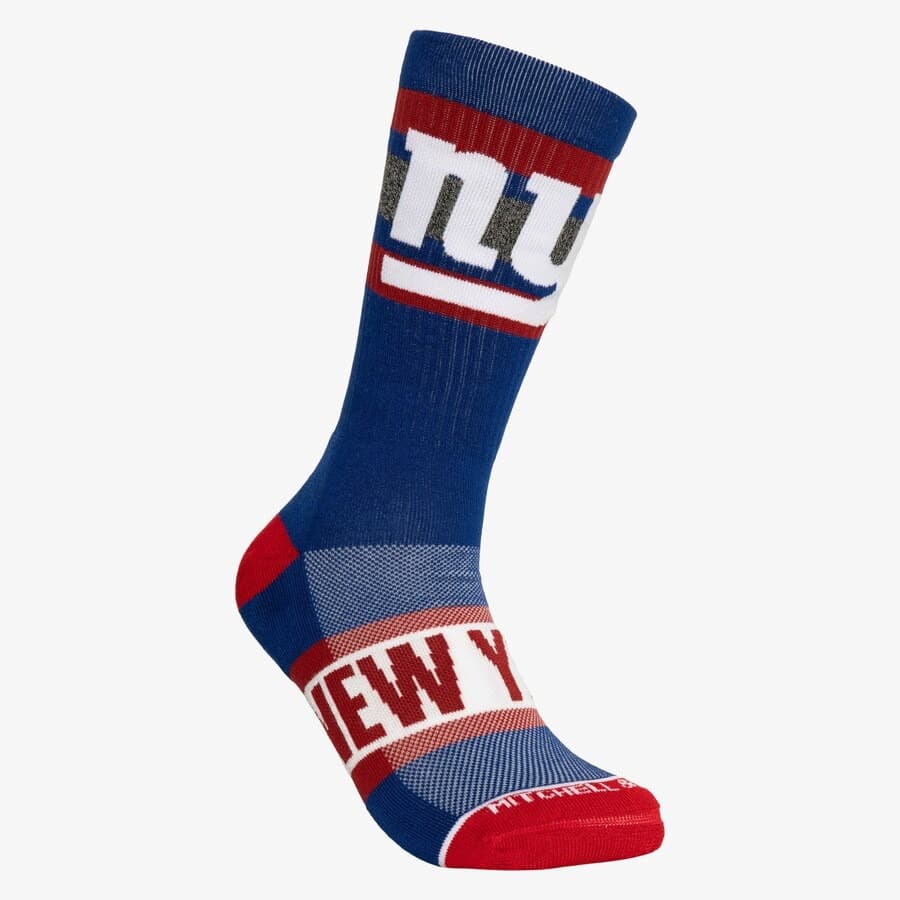 Спортивные носки Mitchell & Ness New York Giants Hail Mary Crew Socks