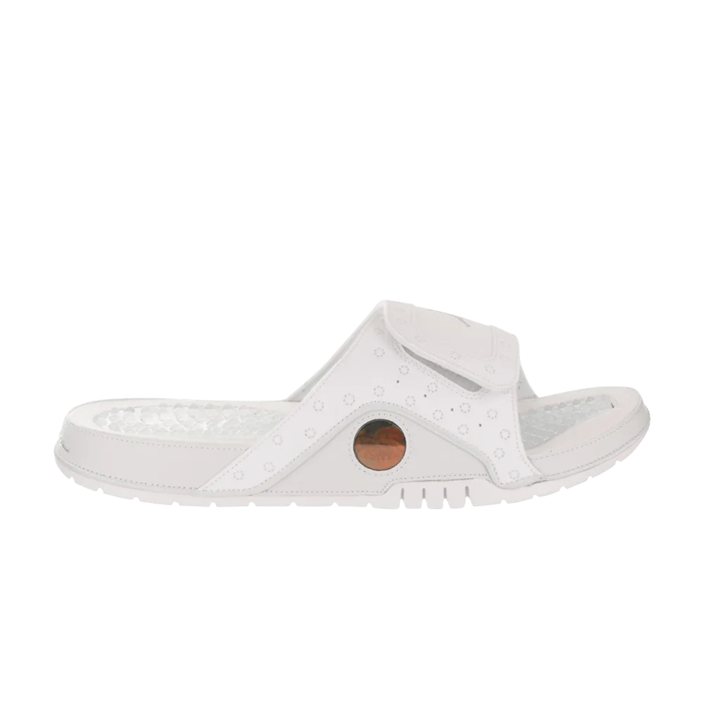 Air-Jordan-Hydro-13-Slide-White-Metallic-Silver