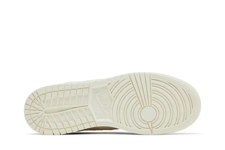 Кроссовки Air Jordan 1 Mid SE Craft GS 'Pale Ivory'