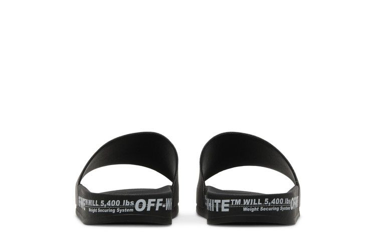 Кроссовки Off-White Industrial Belt Sliders 'Black'