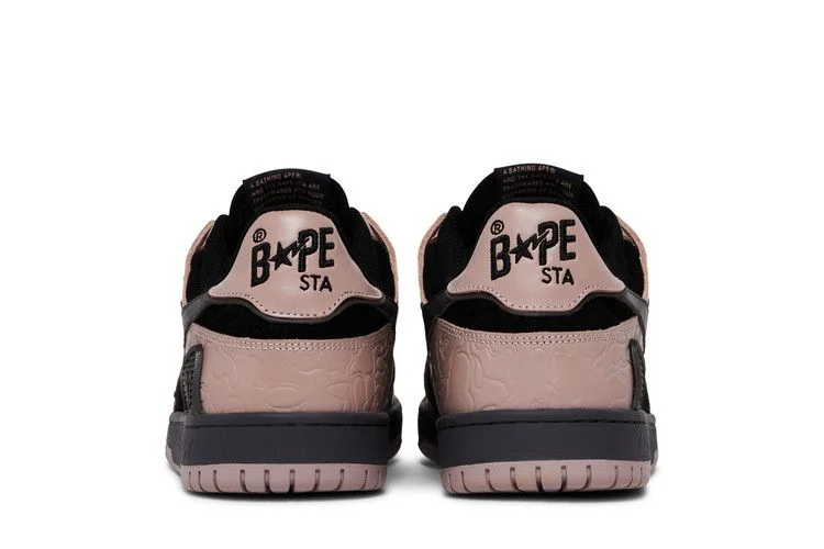 Кроссовки BAPE Sk8 Sta 'Pink Black'