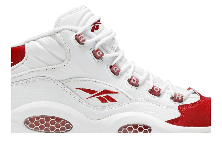 Кроссовки Reebok Question Mid 'White Pearlized Red'