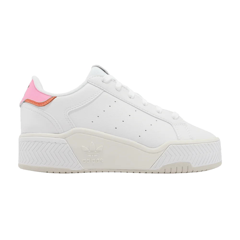 Krossovki-adidas-Wmns-Court-Tourino-Bold-White-Beam-Pink
