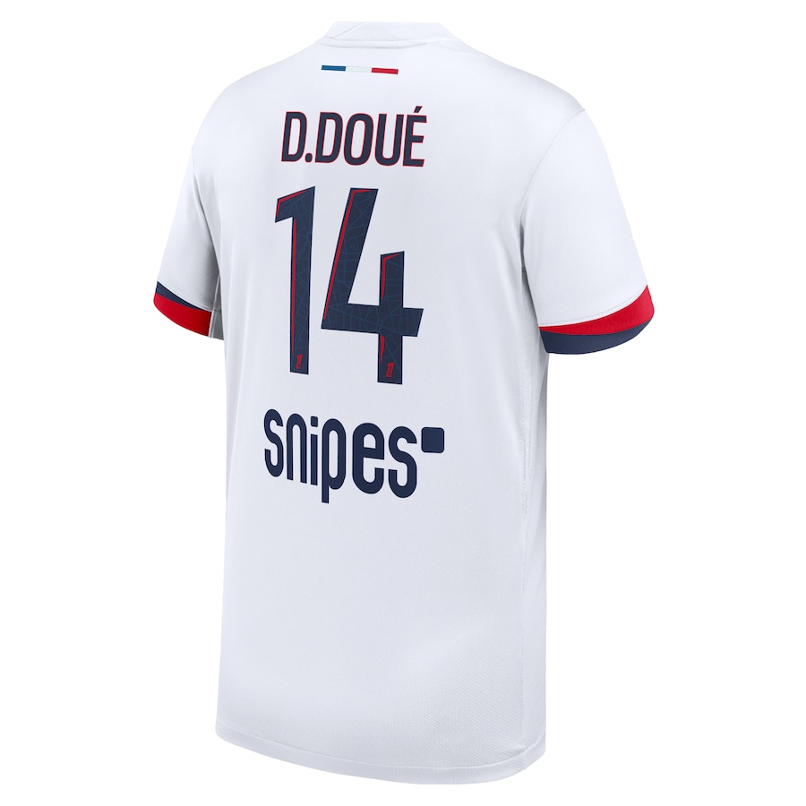 Детская Футбольная форма PSG Nike Away Stadium Shirt 2025-26 - D. Doué 14