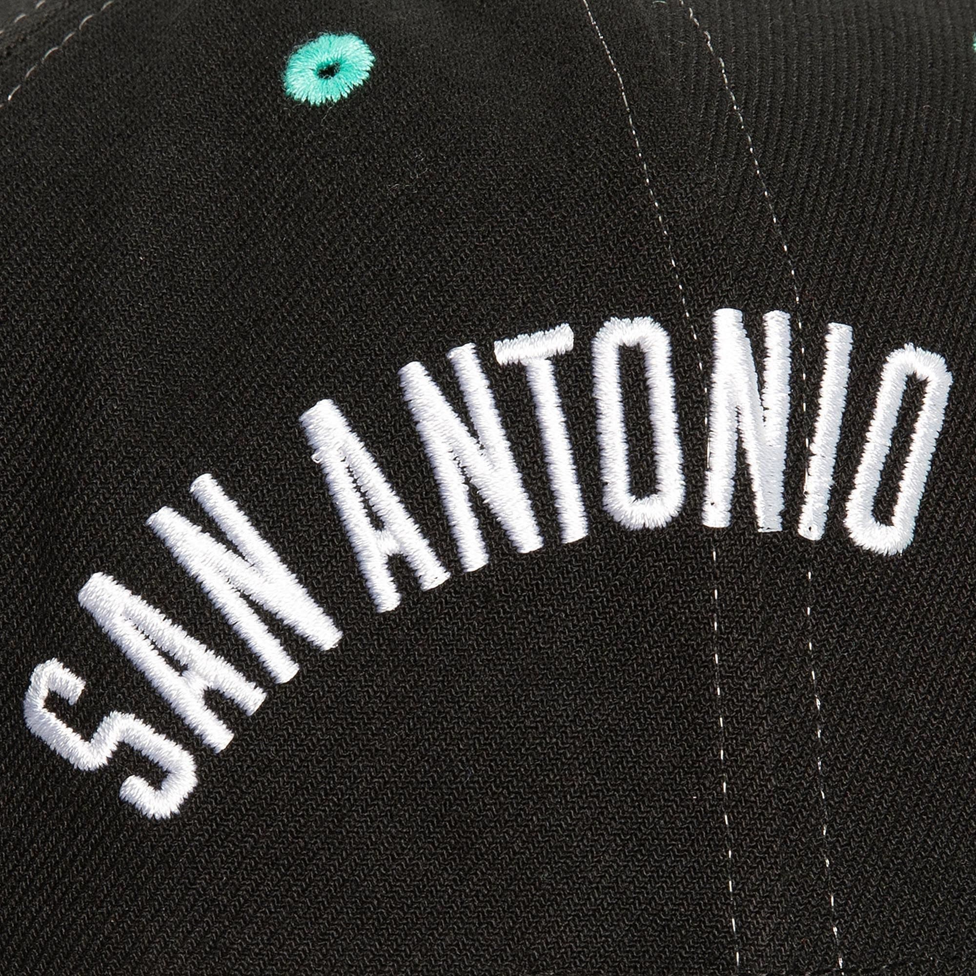 Mitchell-Ness-Overbite-Pro-Snapback-HWC-San-Antonio-Spurs-3
