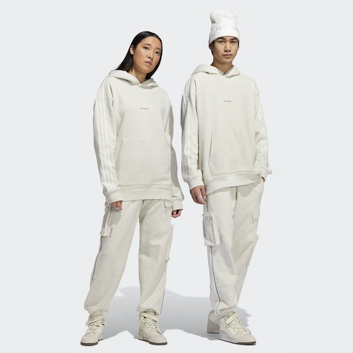 Спортивные штаны adidas Ivy Park Cargo Sweat Pants (All Gender) Cream Melange