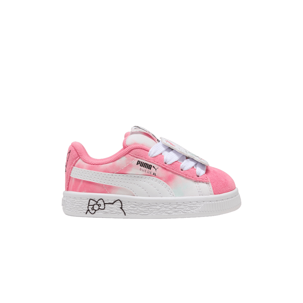 Кроссовки Puma Hello Kitty x Suede XL Toddler 'Hello Kitty and Friends Tie Dye'