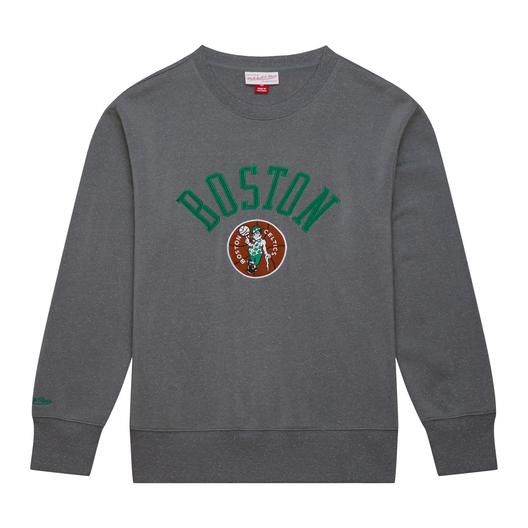 Джемпер Mitchell & Ness Snow Washed Fleece Boston Celtics Crewneck