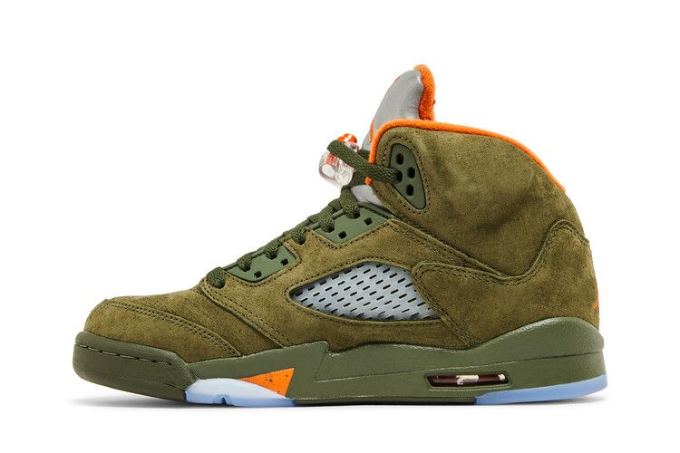 Кроссовки Air Jordan 5 Retro GS 'Olive' 2024