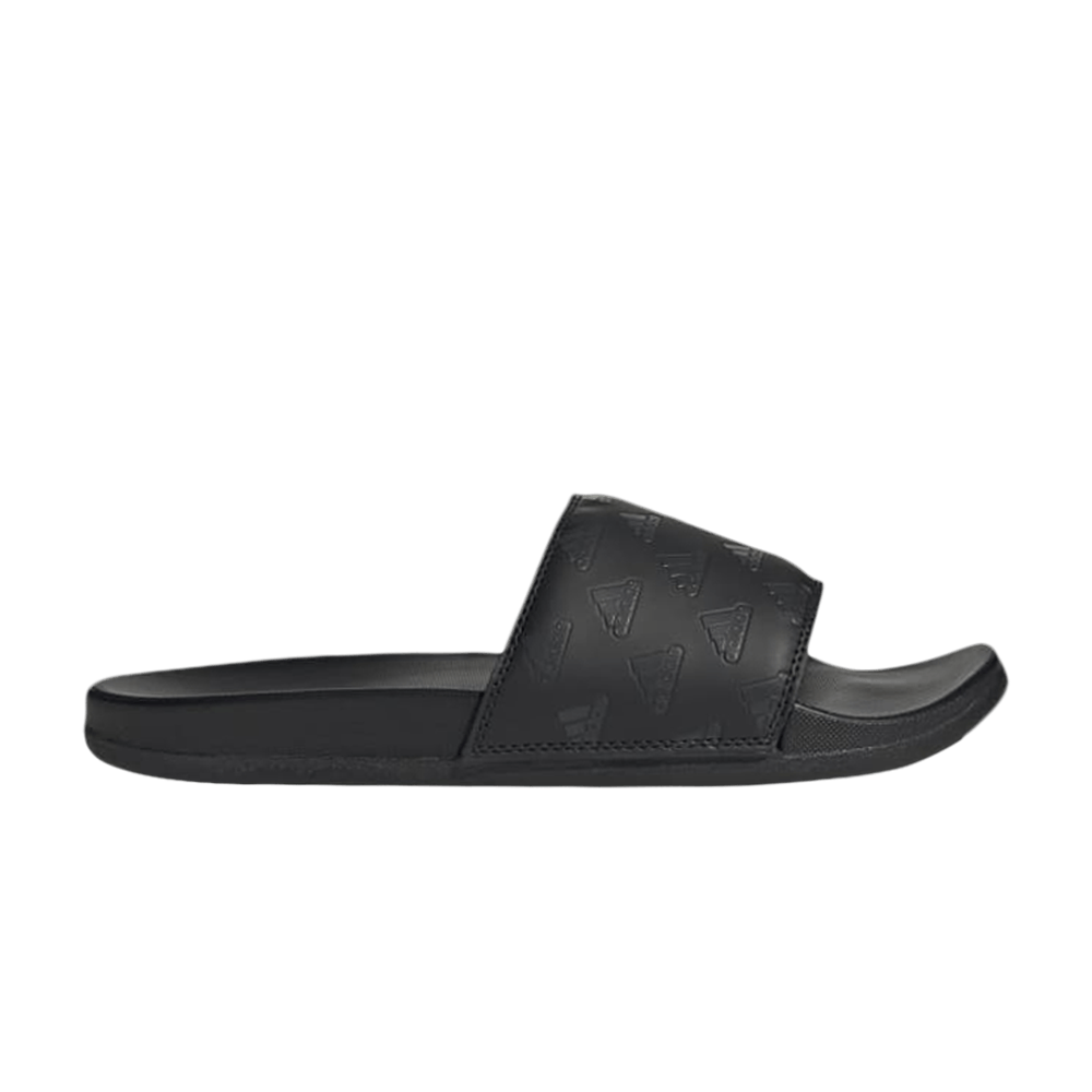 Adidas Adilette Comfort Slide 'Repeat Logo - Black'