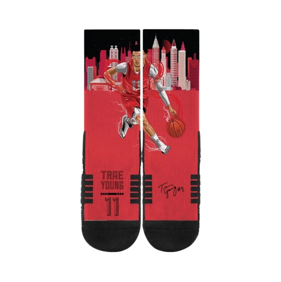 Спортивные носки Strideline Trae Young Atlanta Hawks Super Hero Premium Full Sub Socks