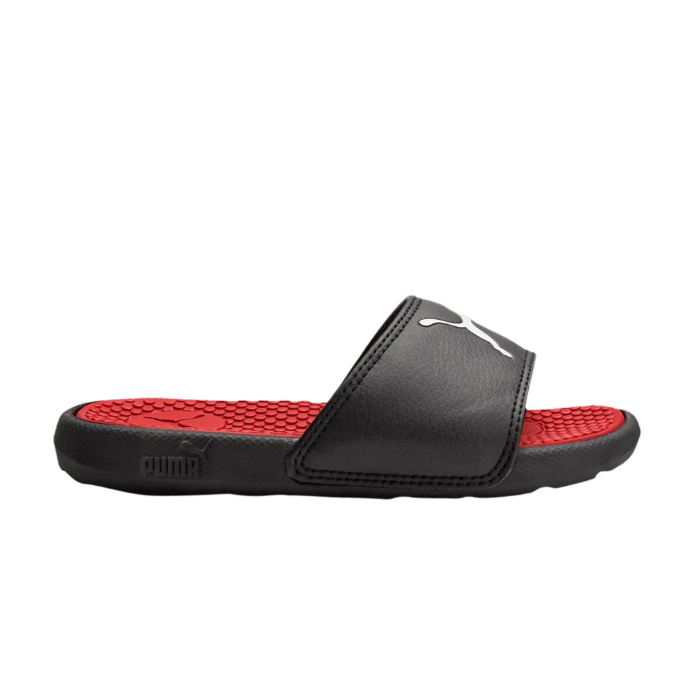 Кроссовки Puma Cool Cat Sport Slide Little Kid 'Black High Risk Red'