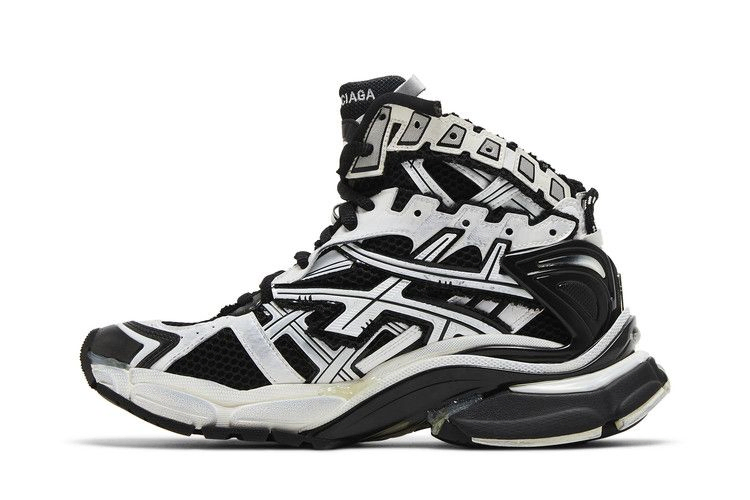 Кроссовки Balenciaga Runner High 'White Black'