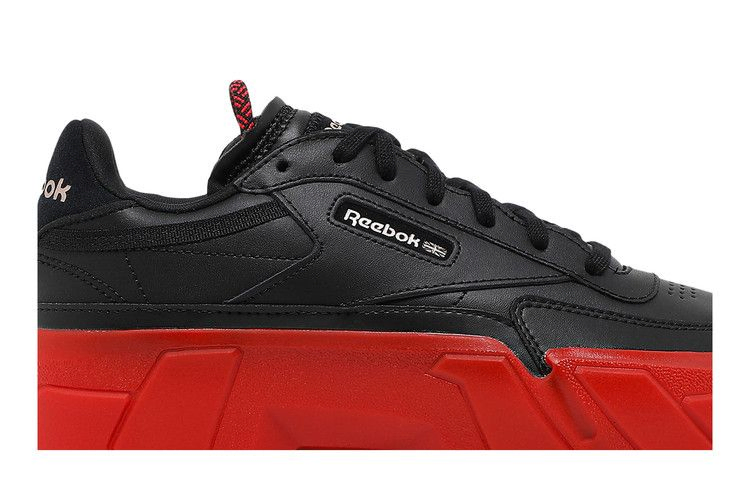 Кроссовки Reebok Cardi B x Wmns Club C 'Black Vector Red'
