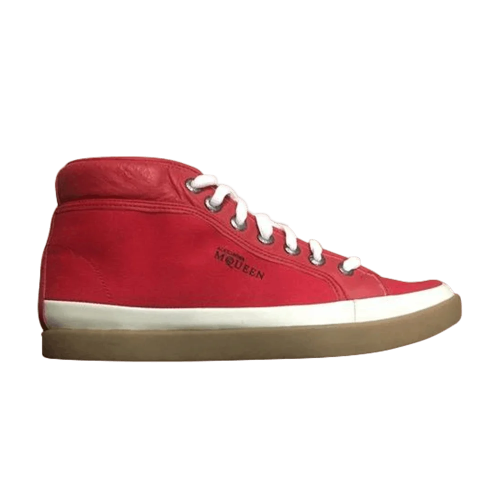 Кроссовки Puma Alexander McQueen x Wmns Rabble Mid 'Red'