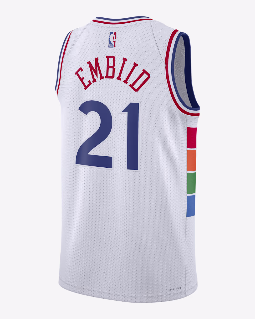 Баскетбольное джерси Nike NBA Joel Embiid Philadelphia 76ers 24-25 City Edition Swingman