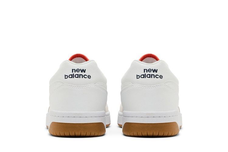 Кроссовки New Balance 480 'White Dark Arctic Grey Gulf Red'