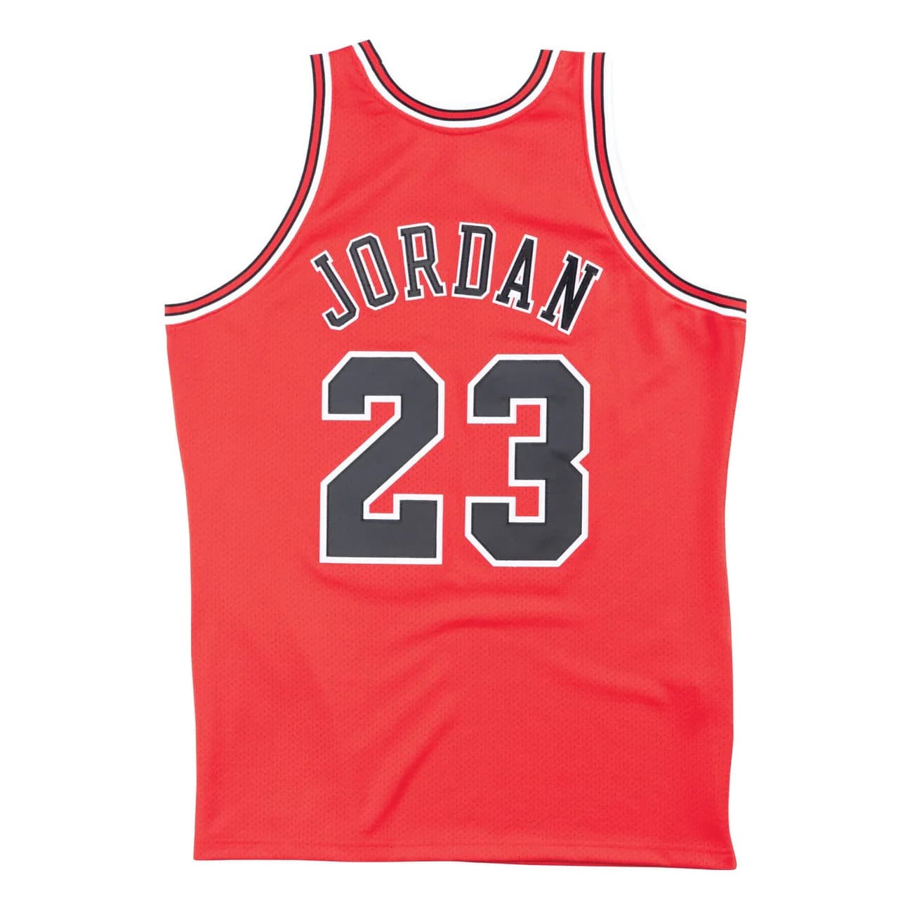 Баскетбольная джерси 1995-1996 Chicago Bulls Michael Jordan #23 Authentic Finals Hardwood Classic Red Jersey